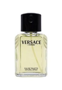 VERSACE L'HOMME * Cologne for Men * 3.3 / 3.4 oz * BRAND NEW TESTER - Click1Get2 Offers