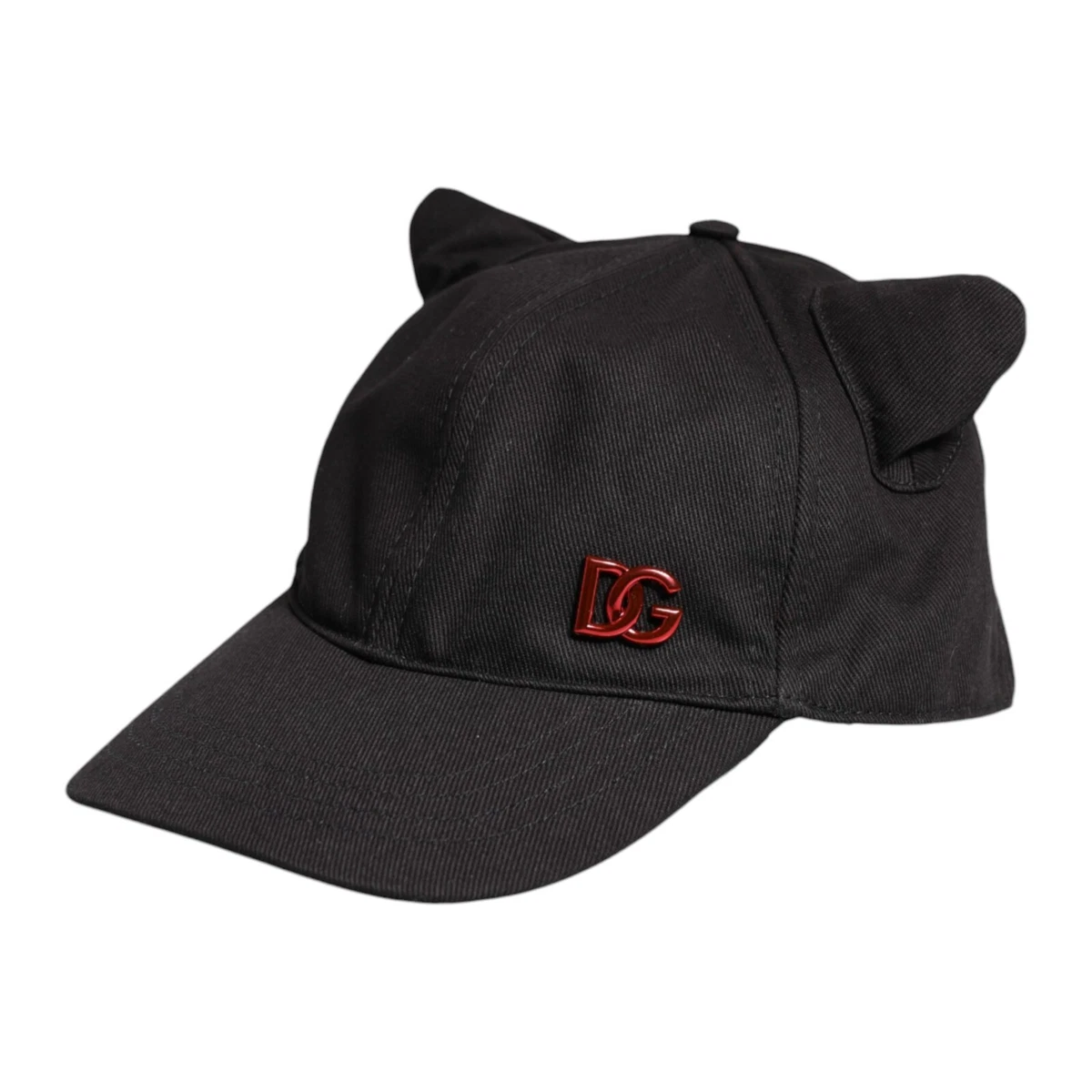 Vintage 90’s Dolce & Gabbana Velour or Velvet Logo Cap. Vintage White Cap Dolce and Gabbana, Designer Cap 2000s  main image 4