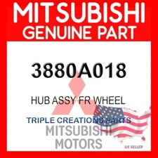 Genuine Mitsubishi 3880A018 Hub Assy Fr Wheel OEM
