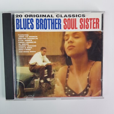 Blues Brother Soul Sister 20 Original Classics Feat John Lee Al Green Music CD