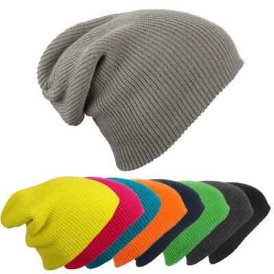 Long Beanie für Damen und Herren, lässige überlange Strickmütze von Myrtle Beach