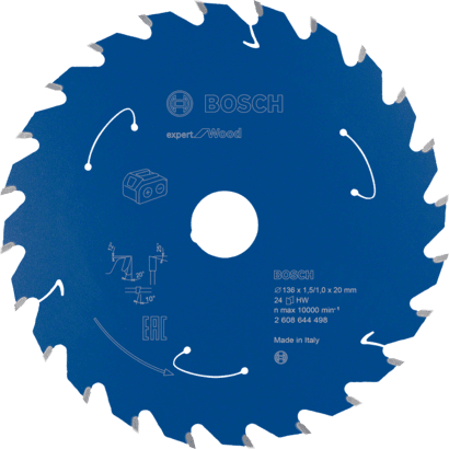 New Genuine Bosch 2608644498 Expert for Wood Circular Saw Blade For Cordless