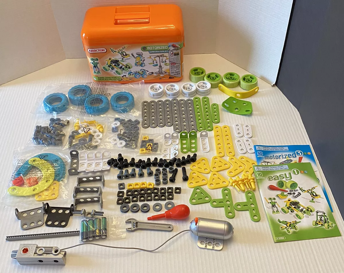 Erector motorized store construction set