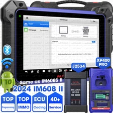 Autel MaxiIM IM608 PRO II IMMO Key Fob Programming Car All System Diagnosis Tool