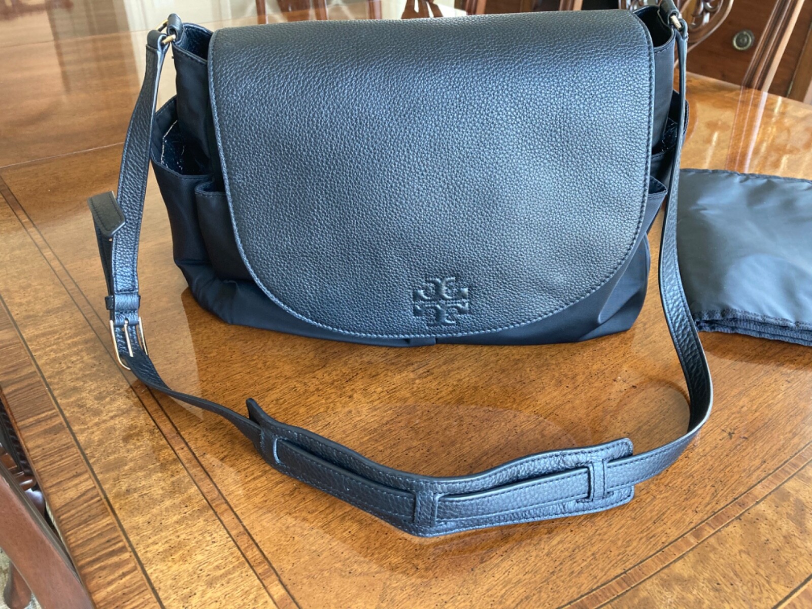 tory burch nylon messenger bag