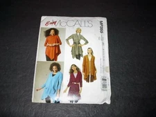 McCall's Pattern 6168 Misses' Long Sleeve Stitched Hem Cardigans 3 Styles 8~16 U