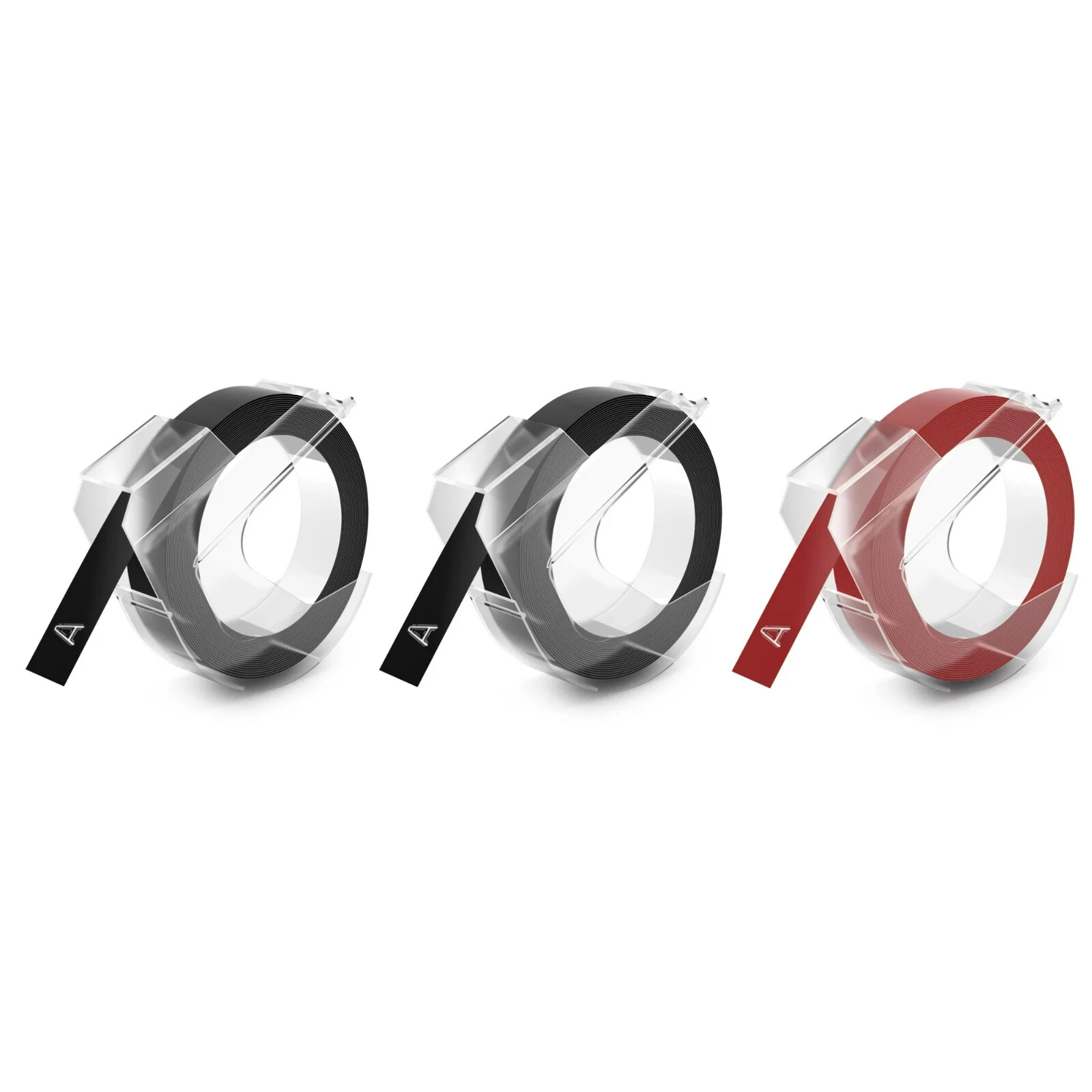 DYMO Embossing Label Maker with 3 DYMO Label Tapes Organizer Xpress