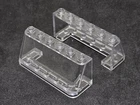 Lego Windscreen Sloped 2x6x2 [4176] Trans Clear x2