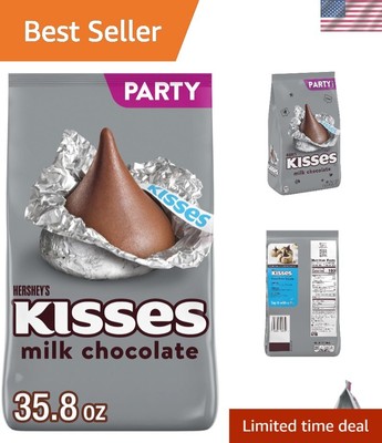 KISSES Milk Chocolate Party Pack   35.8 oz