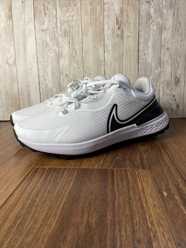 New Nike Infinity Pro 2 Men's Golf Shoes DJ5593-115 White / Black- Size 10