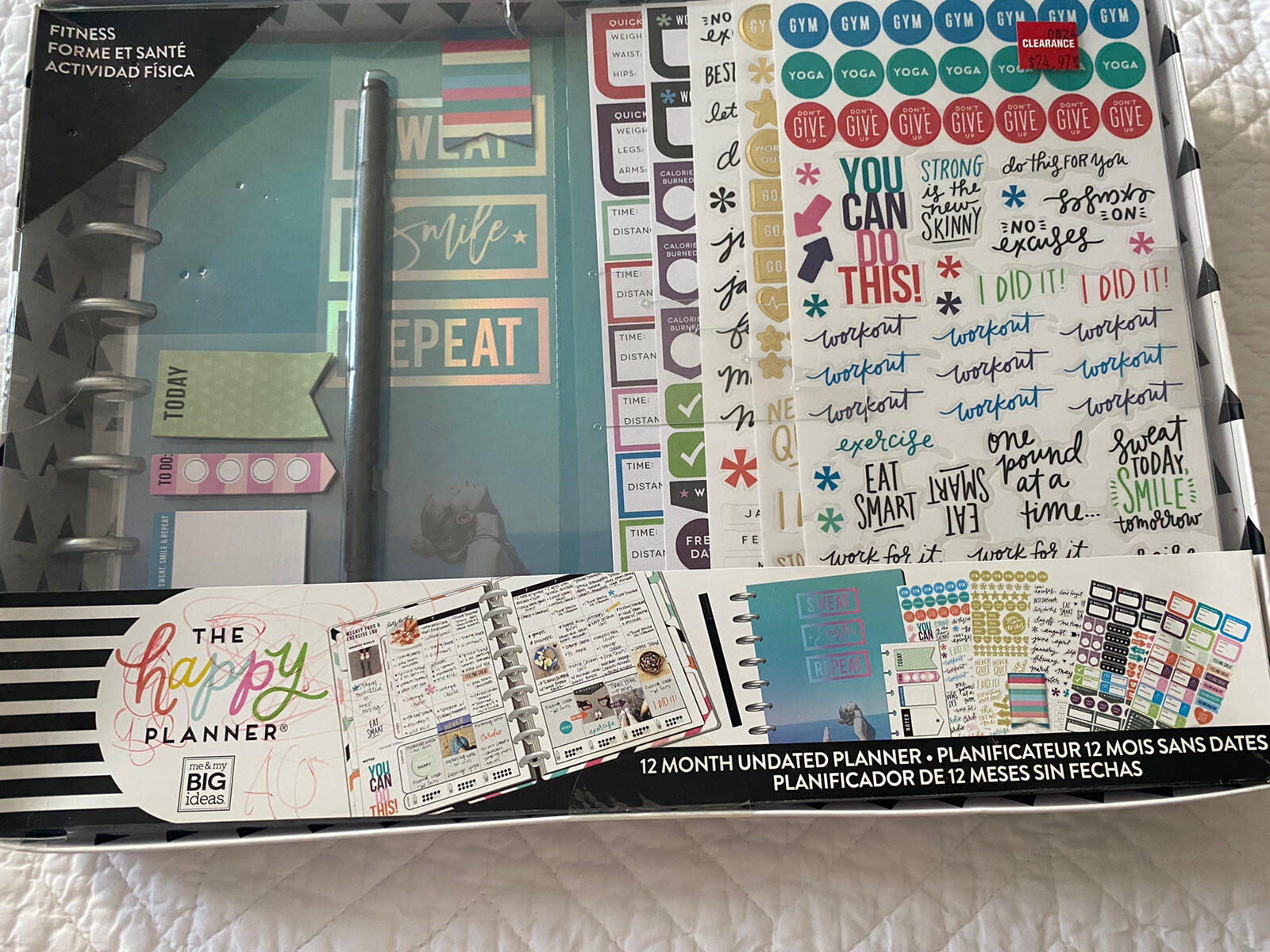 Happy Planner 12 Month Undated Planner Box Kit eBay