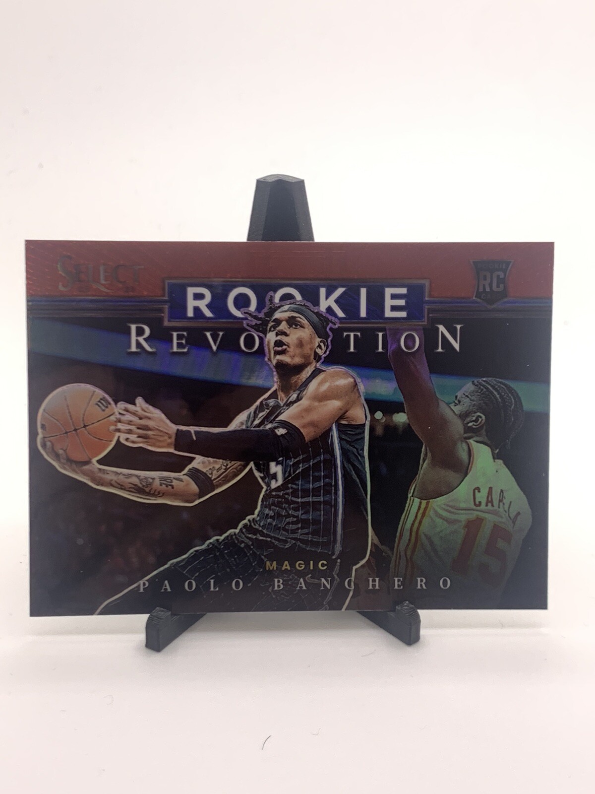 2022-2023 Panini Select Paolo Banchero Rookie Revolution Red Silver Prizm SSP