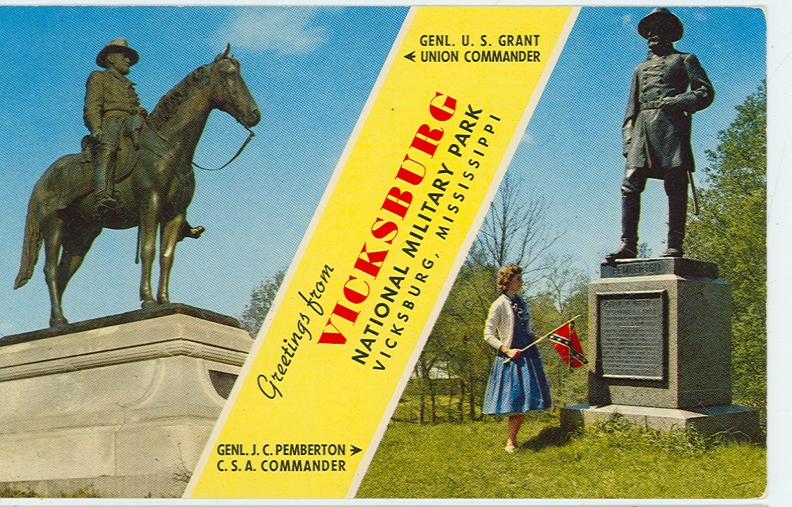 VICKSBURG,MISSISSIPPISTATUE GENERAL ULYSSES S. GRANTPEMBERTON(STATUE