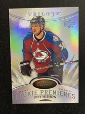 14-15 UD Trilogy Hockey Rookie Premiers Level 1 106 Joey Hishon /499