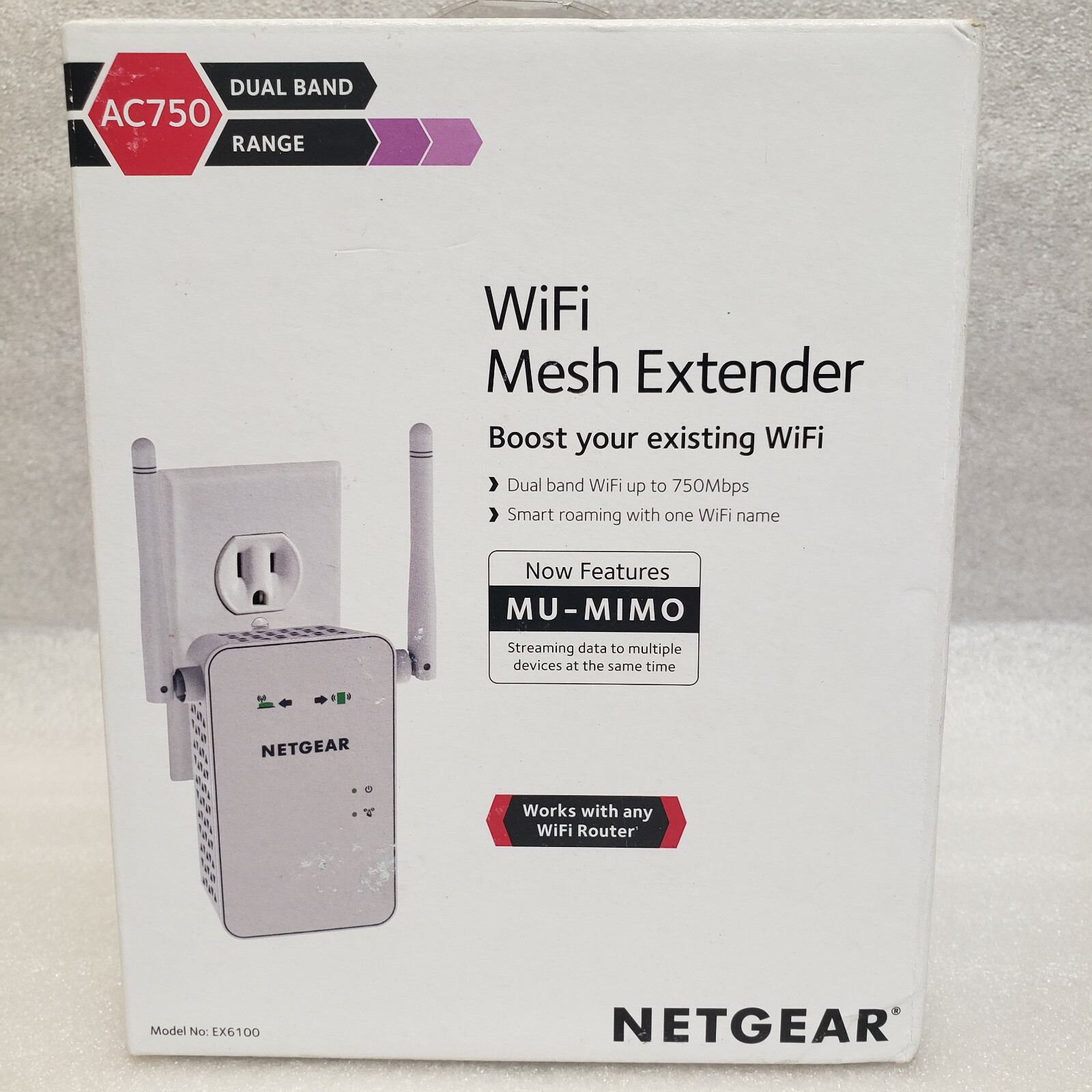 EX6100100NAS WiFi Range Extender Quantity 1 801940481009 eBay
