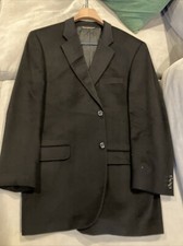 Saks Fifth Ave - Loro Piana - Black 100 Cashmere - Sport Coat / Blazer - 46 L
