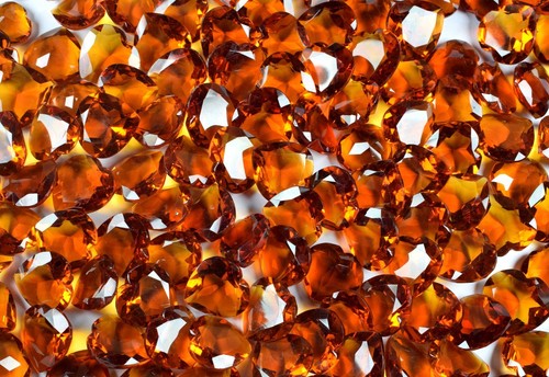 Heart Shape 5000 Ct Golden Yellow Citrine Loose Gemstone Lot Certified AD1033 - Picture 5 of 8