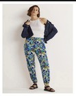 Boden Crinkle Tapered Trouser Women's 12P — photo 2