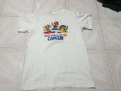 VTG Powerpuff Girls Good Girls Go to Heaven Bad Girls Go to Cancun 