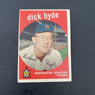 1959. TOPPS # 498 DICK HYDE DD 3909 | eBay