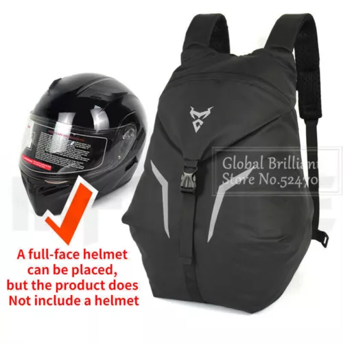 Motorcycle Backpack Cycling Bag Waterproof Shoulders Helmet Bag Motocross Racing