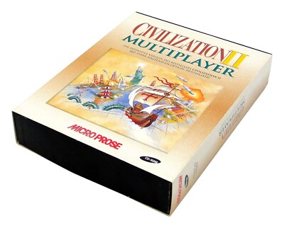 CIVILIZATION II MULTIPLAYER von Sid Meier auf CD für Windows 95 PC