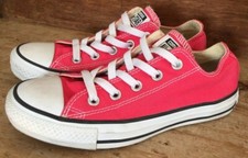 Converse Pink Chucks Sz 36.5 Women s 6 Sneakers Tennis Shoes