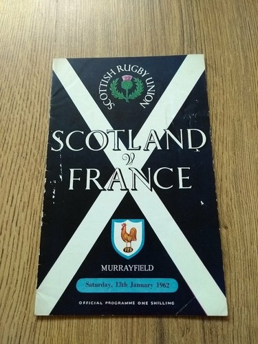 Scotland v France Rugby Programmes 1948 - 2012 - Picture 23 of 66
