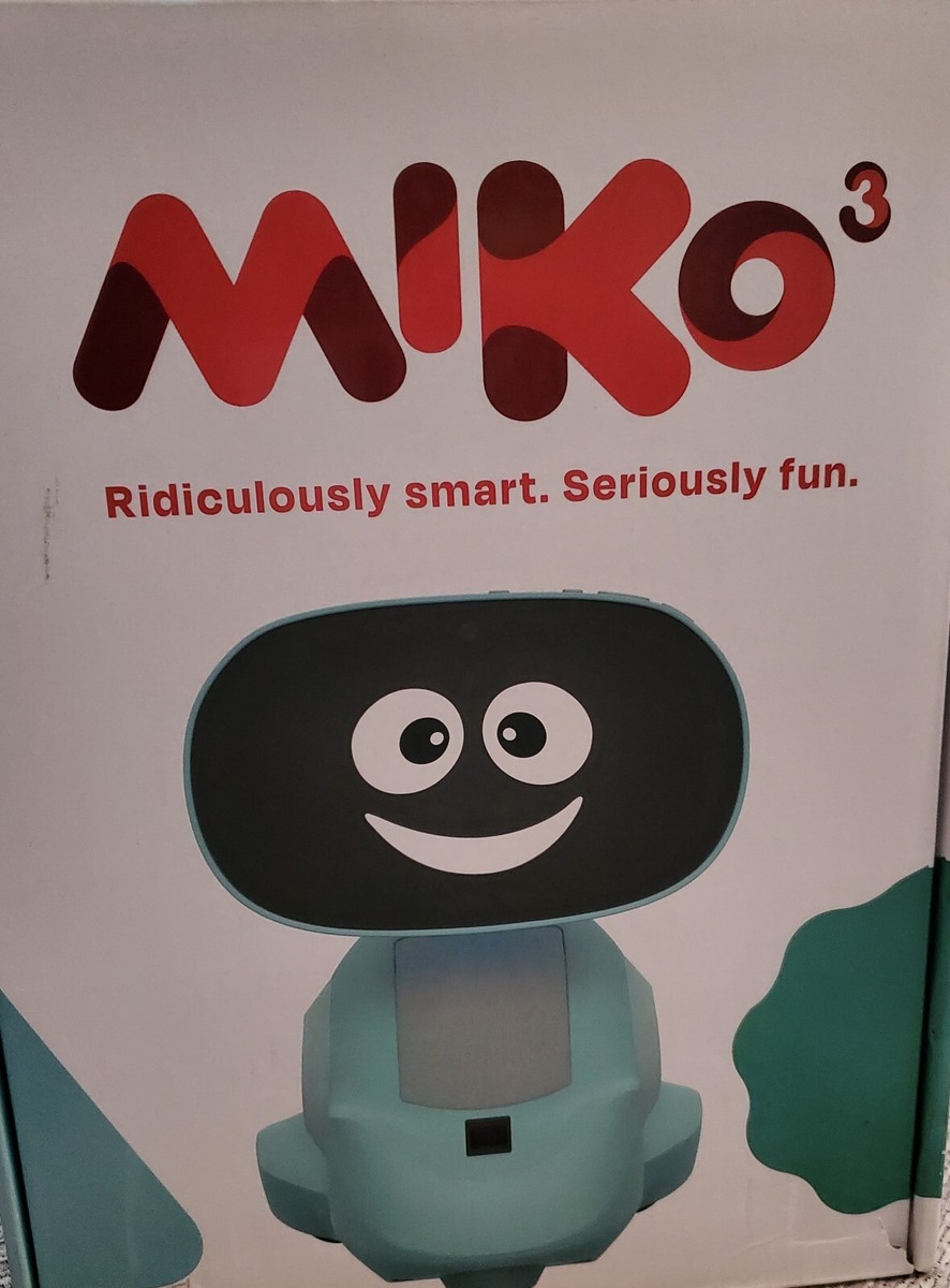 Miko 3: Ai-Powered Smart Robot for Kids - STEM Learning & Educational Robot  Blue 726084717565