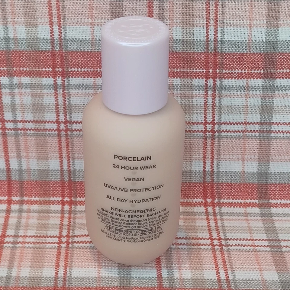 Too Faced Born This Way Healthy Glow Moisturizing Skin Tint SPF 30 Porcelain - Image 4 of 4