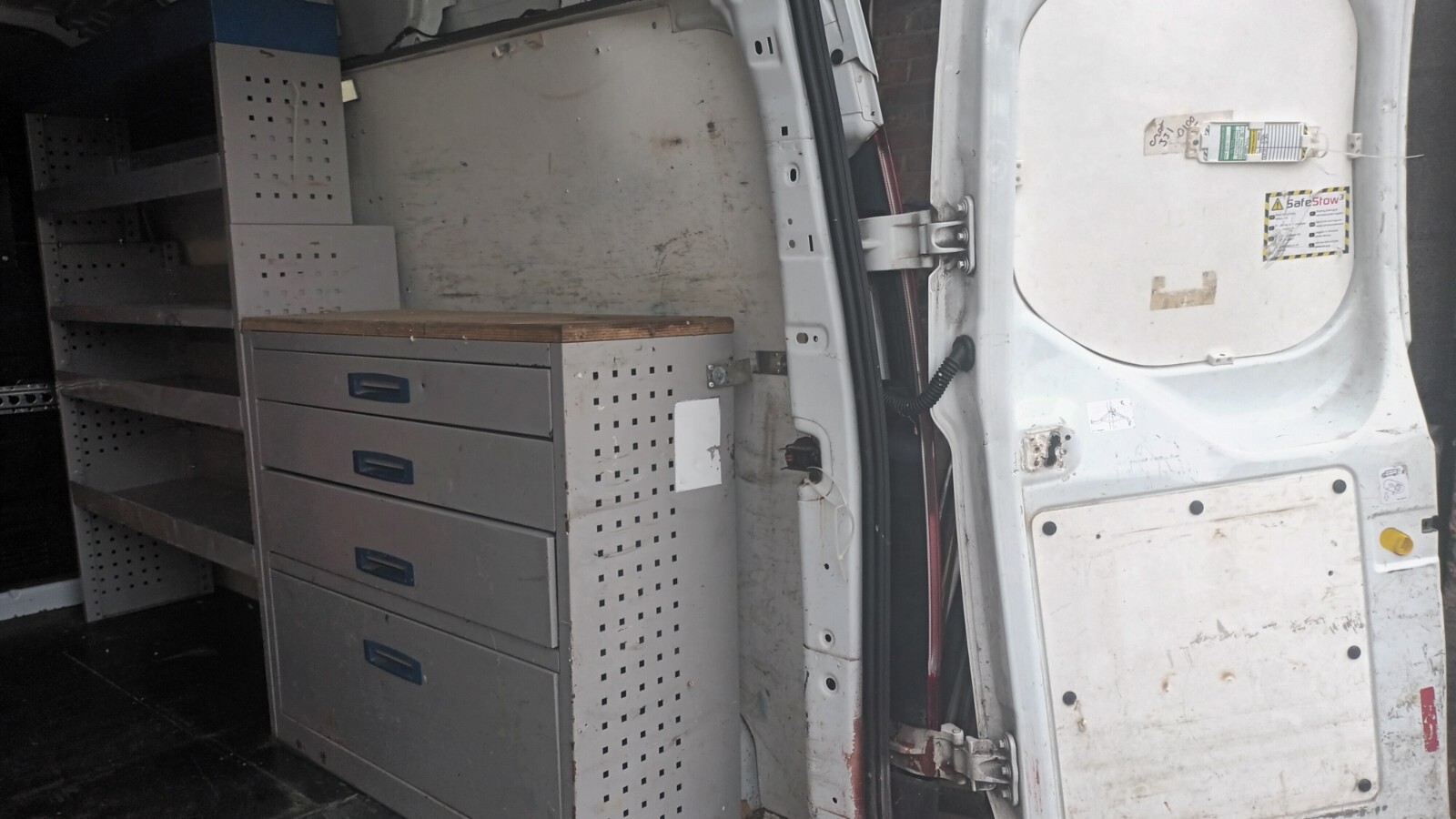 metal van racking storage shelving units . eBay