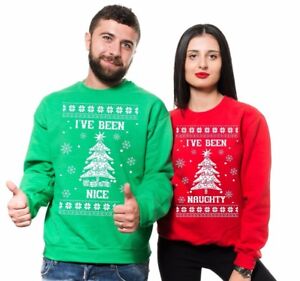 Verwonderend Ugly Christmas Sweater Couple Matching Sweatshirts Christmas Party DW-24