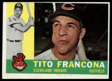 1960 Topps #30 Tito Francona