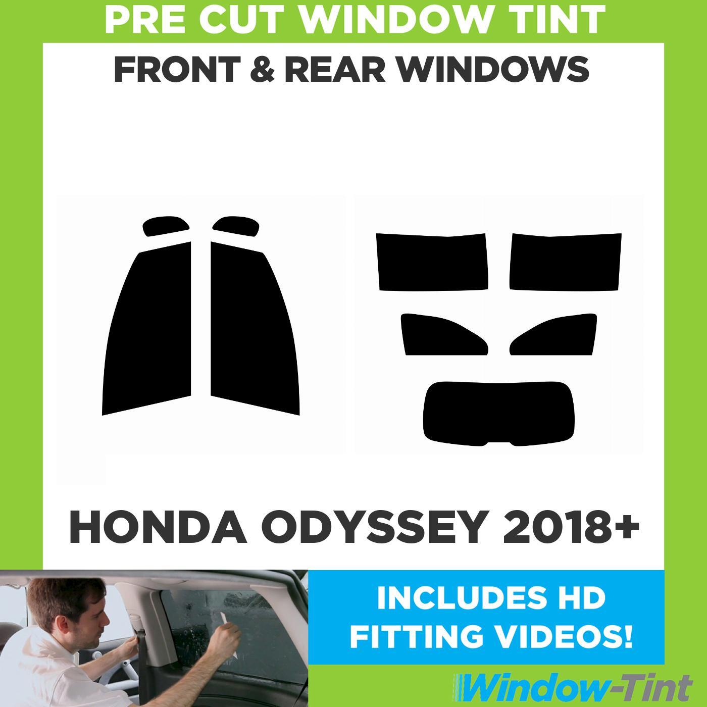For Honda Odyssey 2018+ Pre Cut Window Tint Full Front & Rear