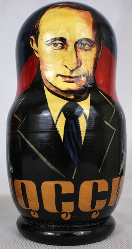Nesting Doll Russian Leaders Gorbachev Yeltsin Stalin Lenin Putin 3 Types #108 - Picture 2 of 15