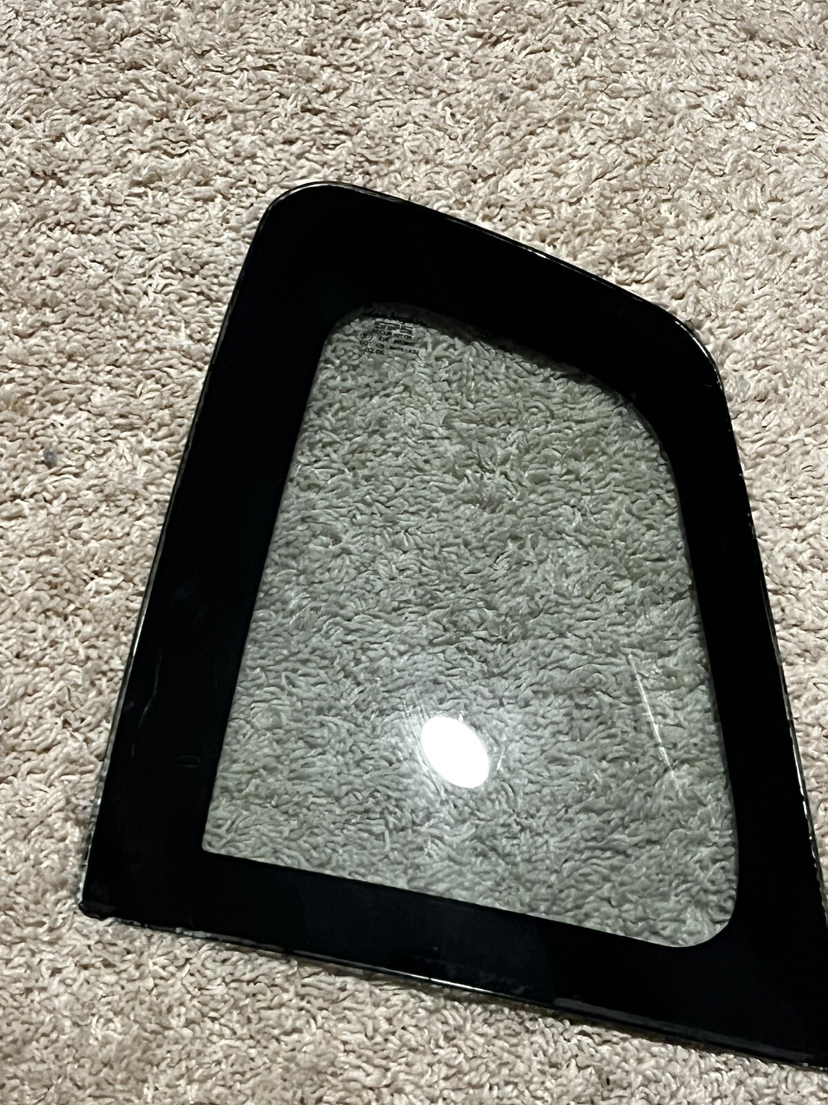 LAMBORGHINI MURCIELAGO PASSENGER RIGHT SIDE QUARTER GLASS WINDOW OEM 43R-0053937