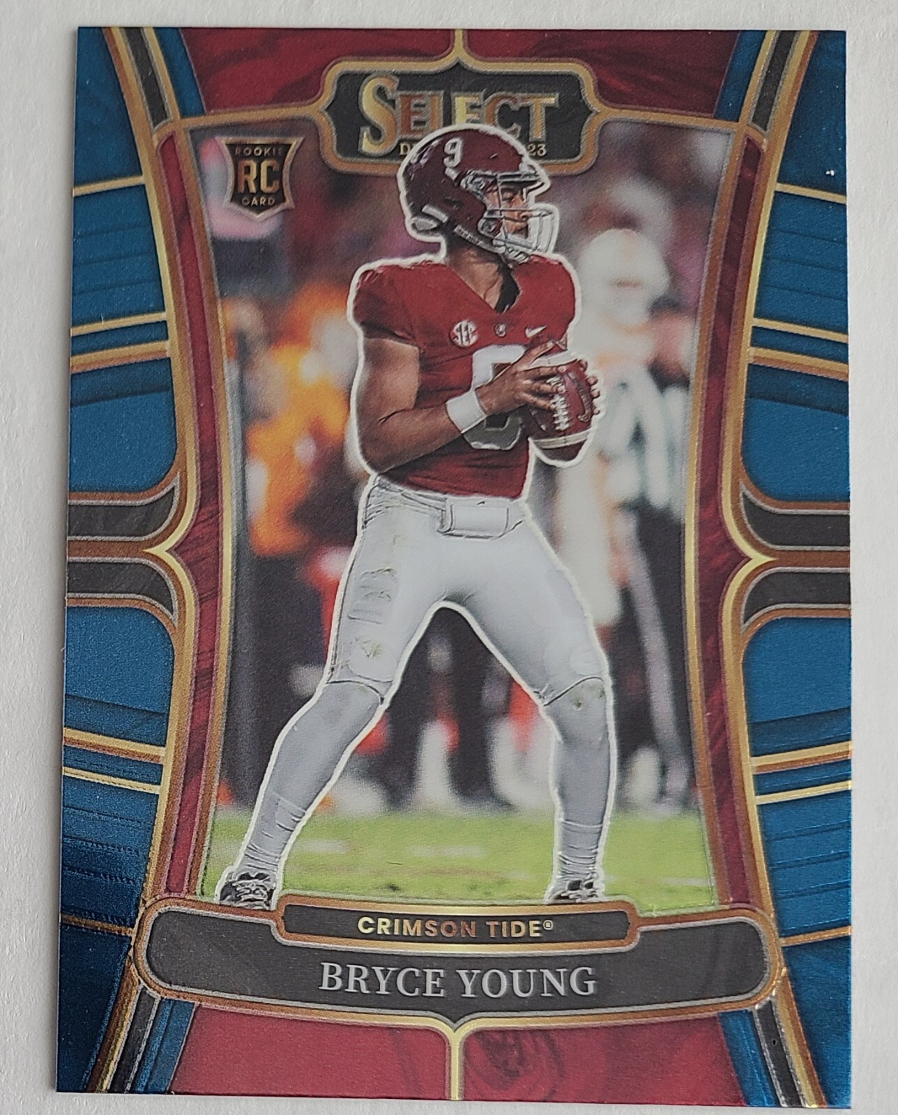 2023 Select Draft Picks #1 Bryce Young RC Blue Retail Concourse Alabama