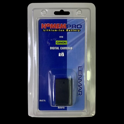 LENMAR DLC1L Canon NB-1L Digital Camera 3.7V Replacement Battery FITS MANY CANON