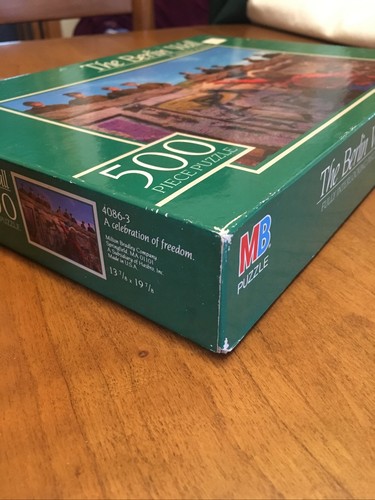 Vtg Milton Bradley The Berlin Wall Puzzle , A celebration of Freedom 500 pieces - Picture 6 of 12