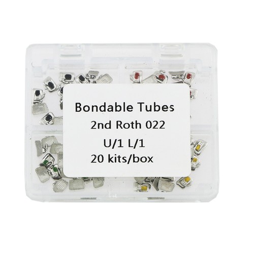 80Pcs Dental Ortho Buccal Tube Bondable Roth 022 1st/2nd Molar Colorful - Picture 8 of 16
