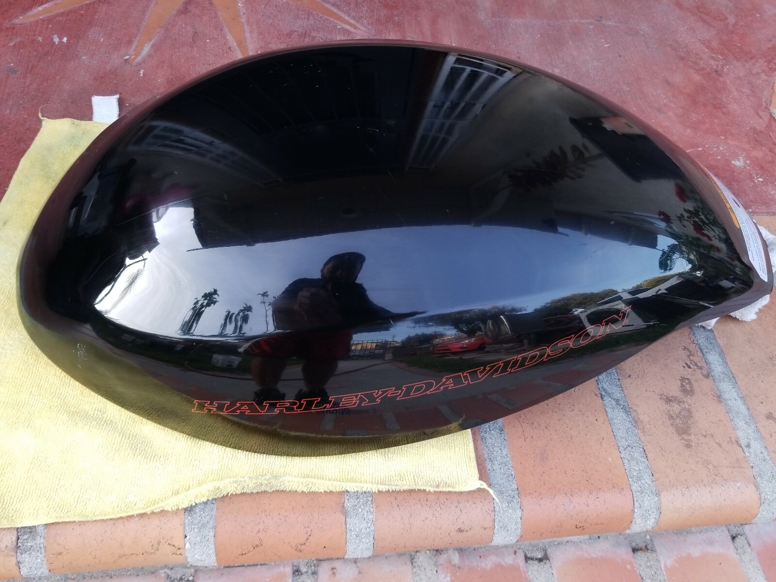 HARLEY DAVIDSON OEM V ROD GAS TANK COVER AIR BOX SHROUD eBay
