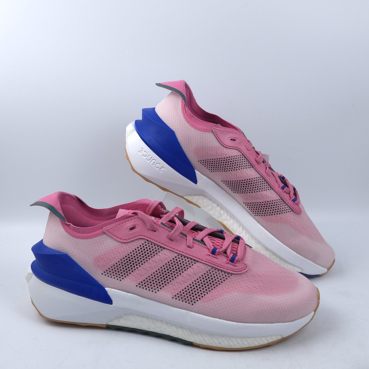 Women's Adidas Bounce Avryn Low Pink Fusion Royal Blue Size 11 | eBay