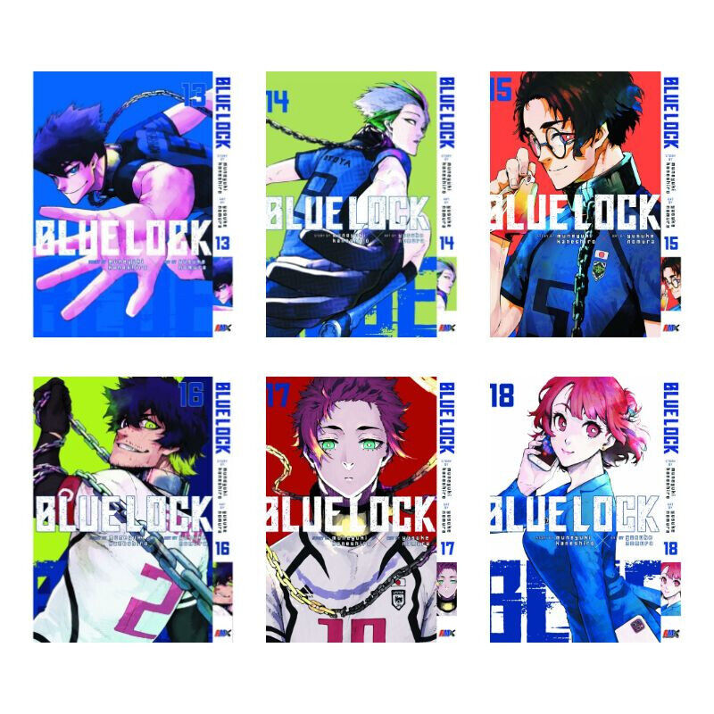 Blue Lock Manga Anime Volume 1-22 English Comic Book Full Set