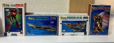 Vintage Macross / Robotech Nichimo Model Kit Lot NIB SDF-1 VF-1A Milia Destroid