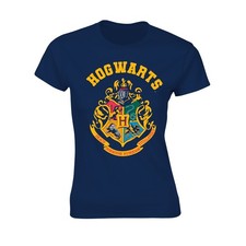 Image of Ladies Harry Potter Hogwarts Official T-Shirt Womens