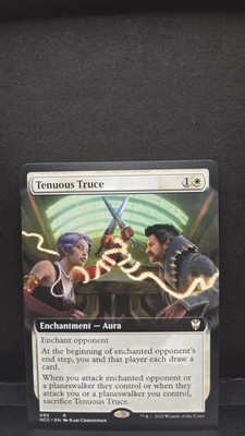  Tenuous Truce Extended Art - NM/M NCC MTG Magic