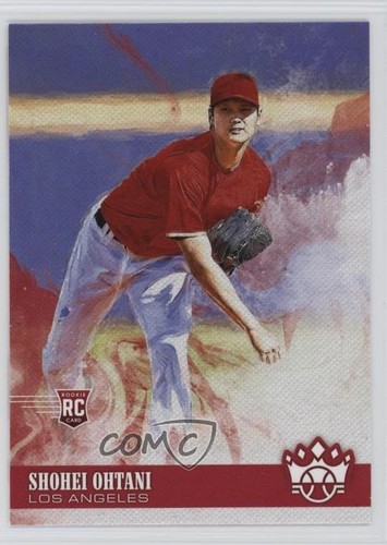 2018 Panini Diamond Kings Shohei Ohtani (Pitching Follow Through) Rookie RC n8a