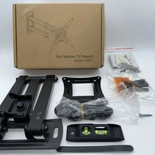 Full Motion TV Wall Mount Model PISF1 By Pipishell 13”-42” Up To 44 Lbs / OB New