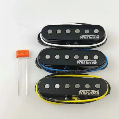  Set SSS Wilkinson Alnico V  WVS Vintage 60's Single Coil Pickups  for ST Guitar
