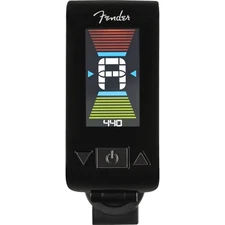 Fender Original Clip-On Chromatic Guitar Instrument Tuner, Black 023-9979-007